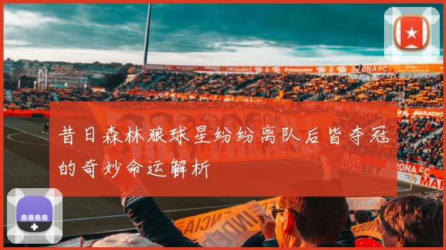 昔日森林狼球星纷纷离队后皆夺冠的奇妙命运解析