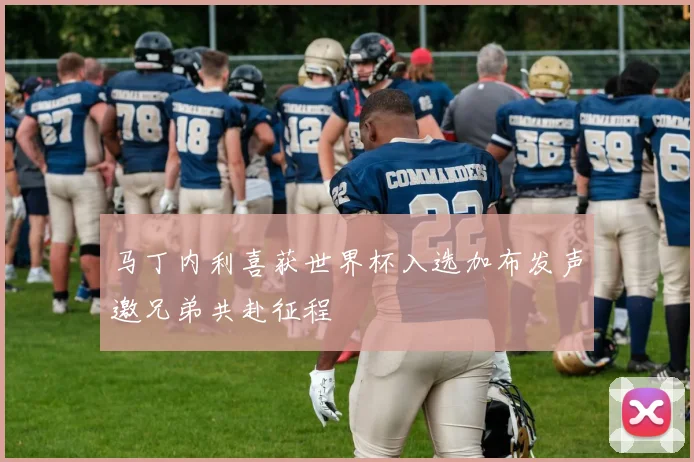 马丁内利喜获世界杯入选加布发声邀兄弟共赴征程