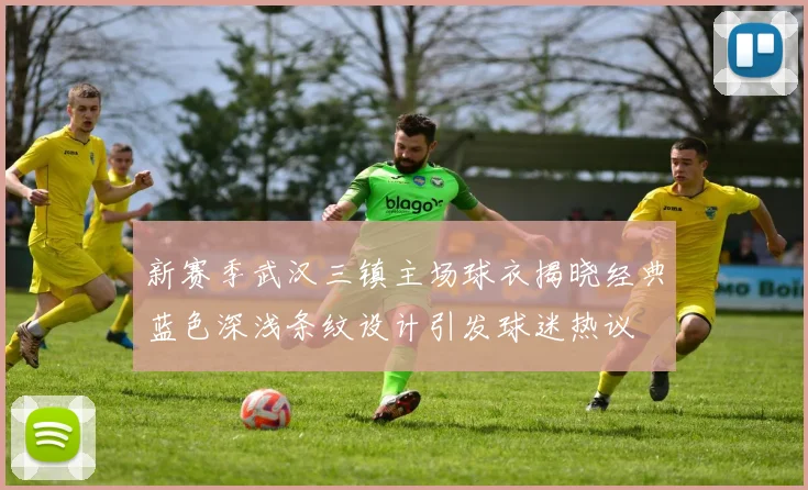 新赛季武汉三镇主场球衣揭晓经典蓝色深浅条纹设计引发球迷热议